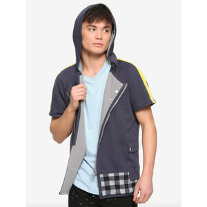 Disney Kingdom Hearts III Riku Hoodie Cosplay